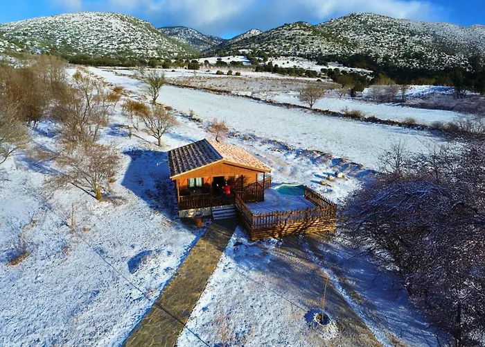 Aldea Los Odres - Cabañas de Madera de 1ª recién Reformadas con Piscina y BBQ Privada Moratalla 